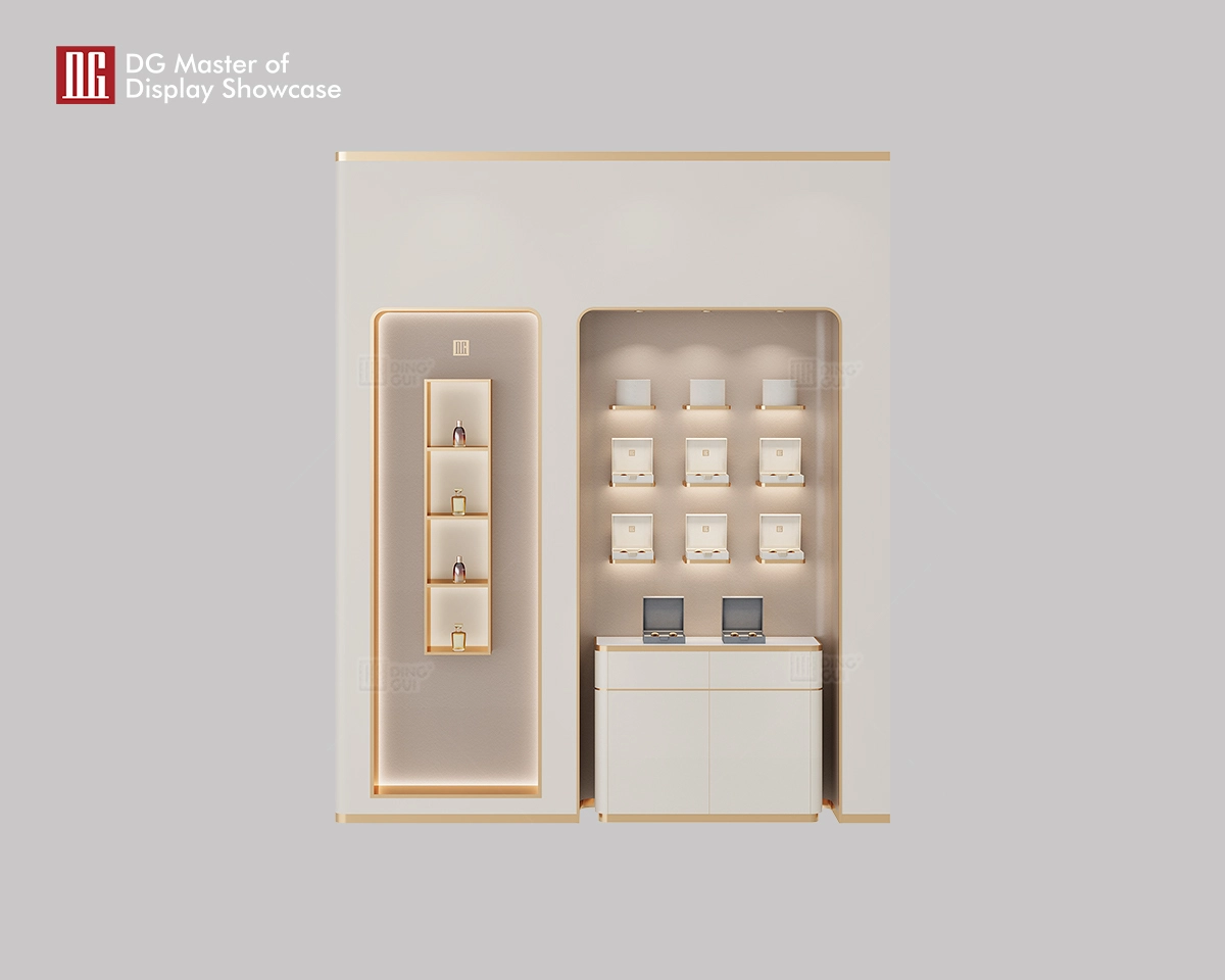 DG Display Showcase Elegant &amp; High-End Multifunctional Perfume Wall Cabinet 1