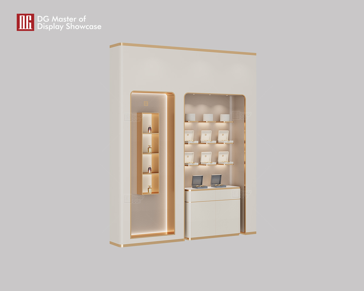 DG Display Showcase Elegant & High-End Multifunctional Perfume Wall Cabinet 7