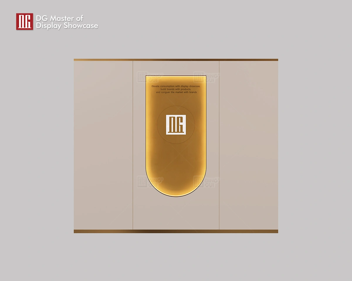 DG Custom Luxury High-End Brand Feature Wall 1