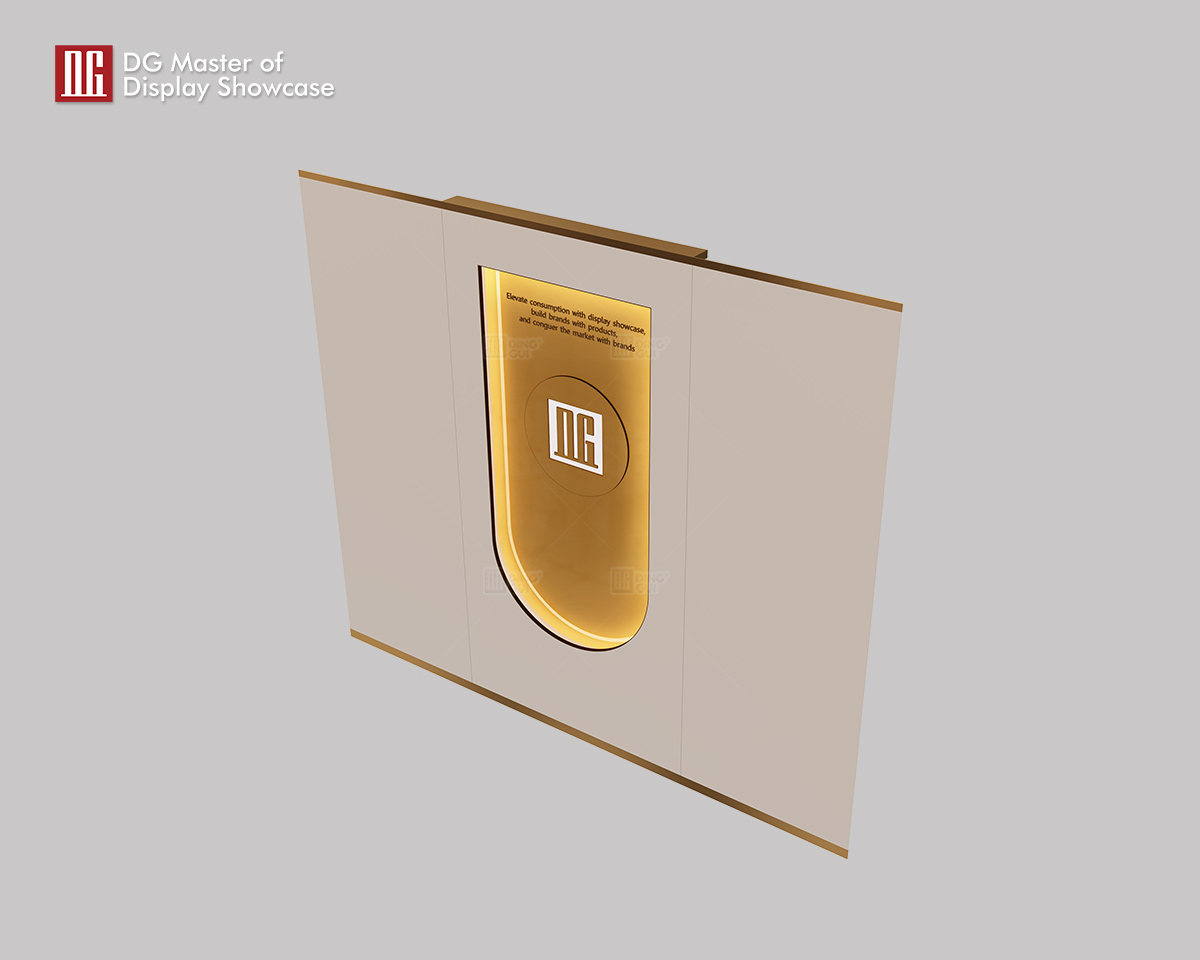 DG Custom Luxury High-End Brand Feature Wall 9