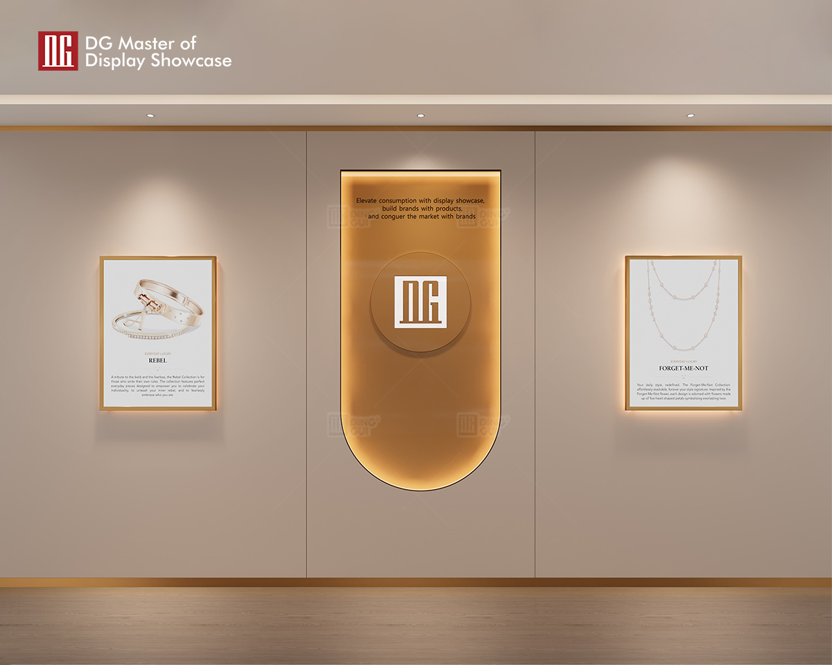 DG Custom Luxury High-End Brand Feature Wall 10