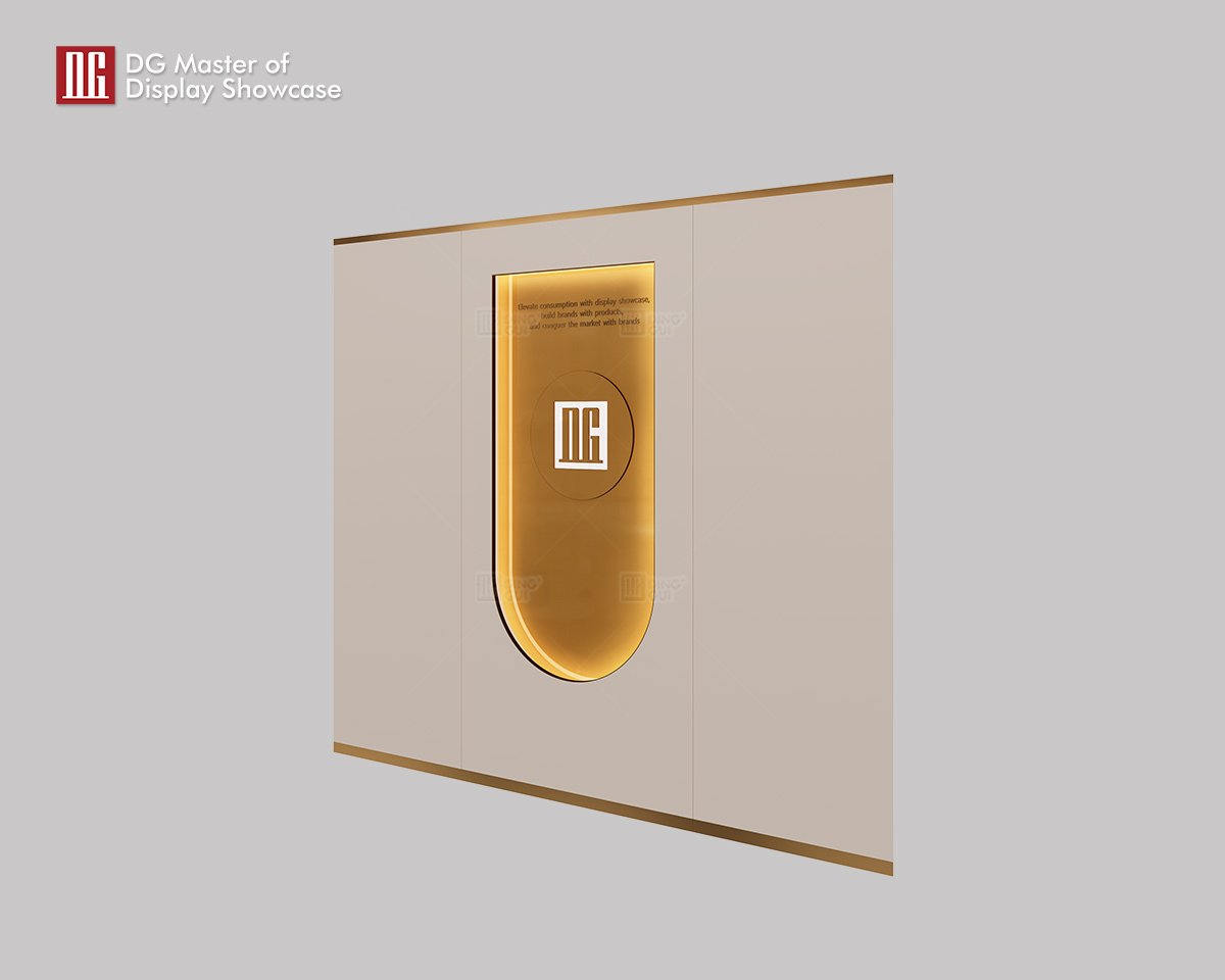 DG Custom Luxury High-End Brand Feature Wall 8