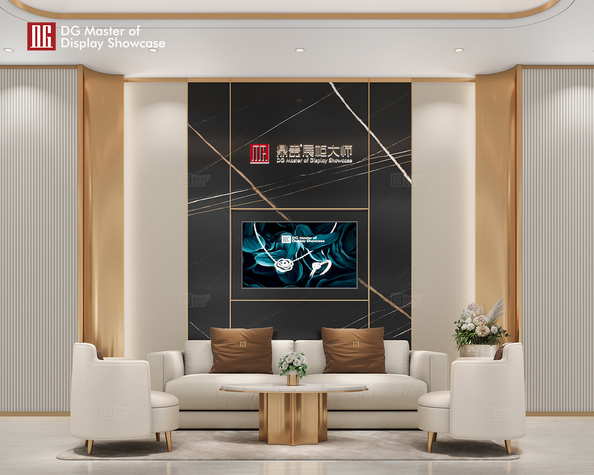 Dinding Ciri Mewah untuk Ruang Komersial Mewah oleh DG Design 10