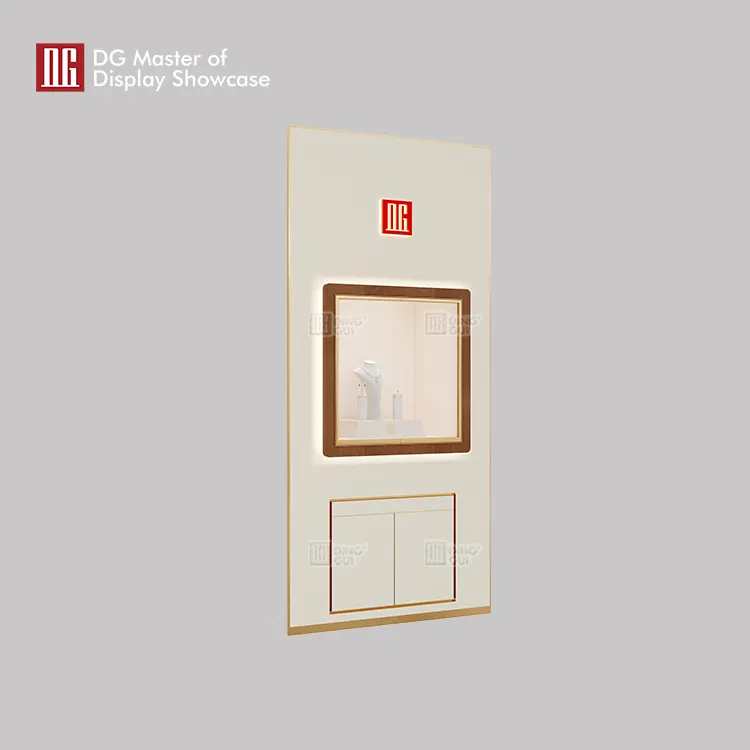 Luxury Watch & Jewelry Wall Display Showcase - High-End Design, Practical Functions 2