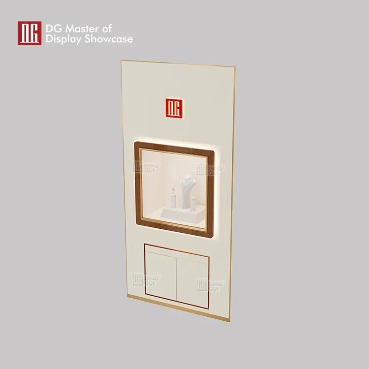 Luxury Watch & Jewelry Wall Display Showcase - High-End Design, Practical Functions 4