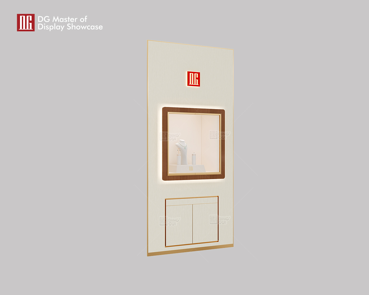 Luxury Watch & Jewelry Wall Display Showcase - High-End Design, Practical Functions 7