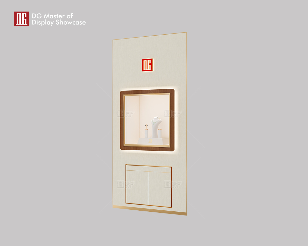 Luxury Watch & Jewelry Wall Display Showcase - High-End Design, Practical Functions 8