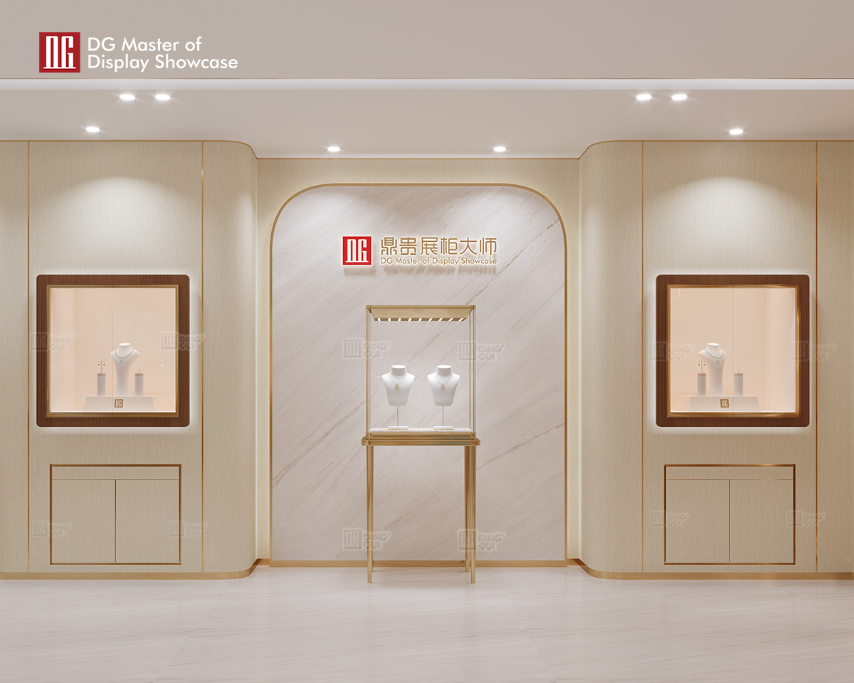 Luxury Watch & Jewelry Wall Display Showcase - High-End Design, Practical Functions 10