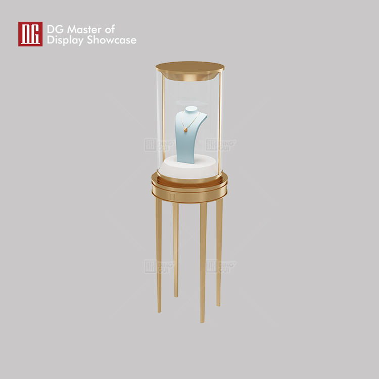 Custom upright glass display cabinet factory Manufacturer | DG Display Showcase 7