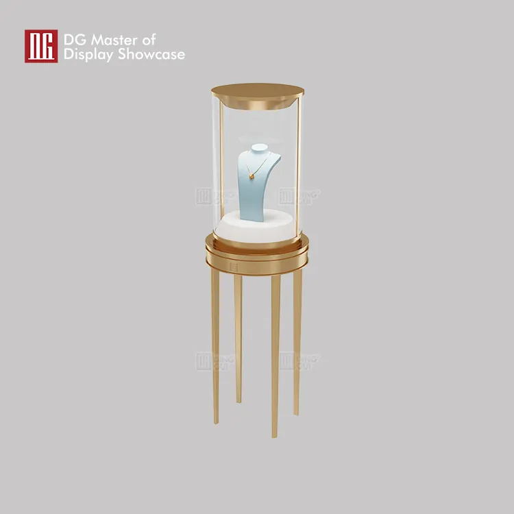 Custom upright glass display cabinet factory Manufacturer | DG Display Showcase 2