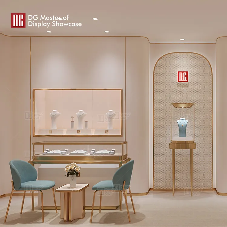 Custom upright glass display cabinet factory Manufacturer | DG Display Showcase 4