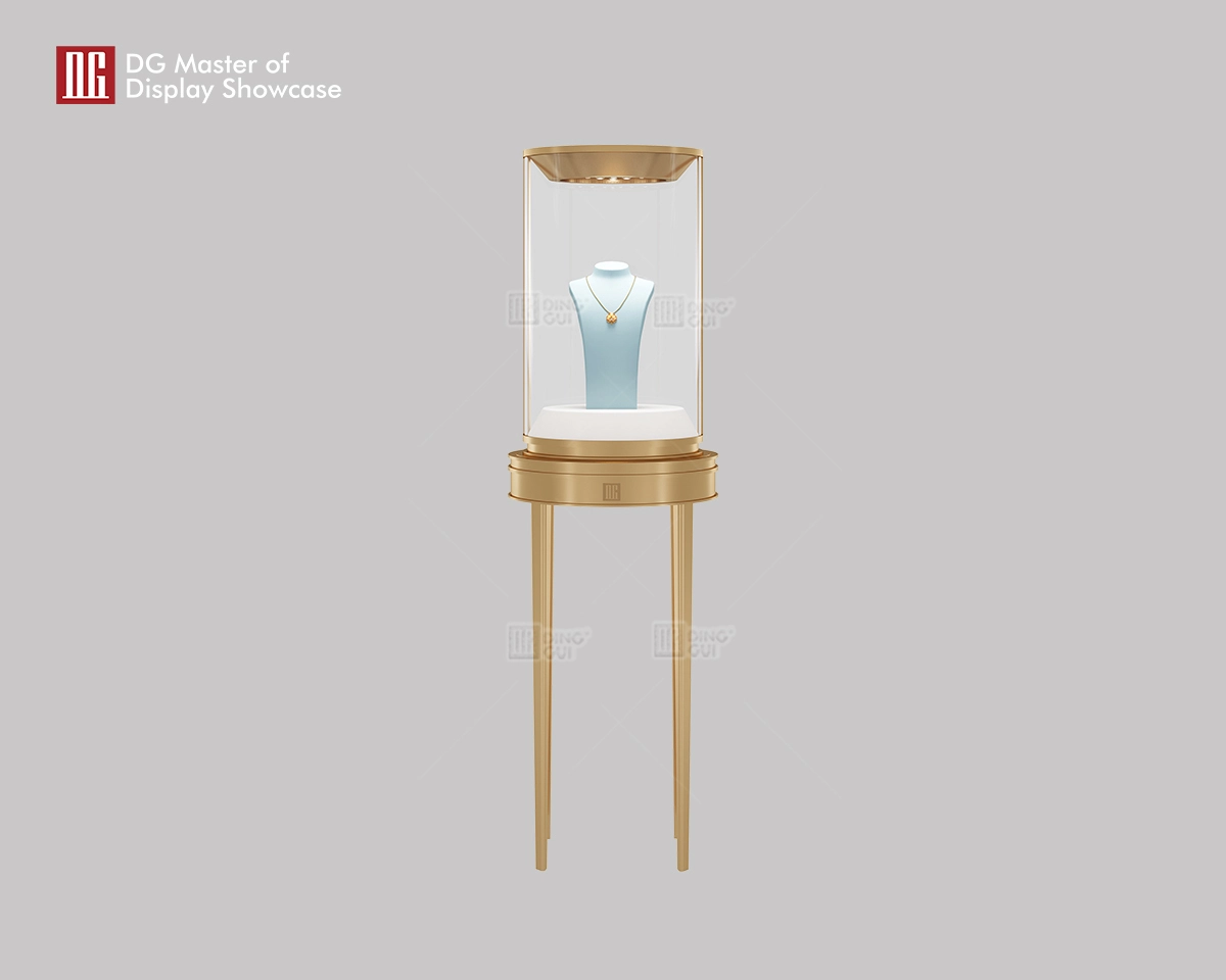 DG Showcase Brugerdefineret Luksus Smykkeur Display Skab Design Smykkebutik Showcase 1