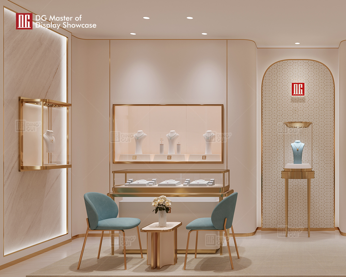 Custom Luxury Jewelry Display Cabinet: One-stop Solution with Advanced Glass Technology 9