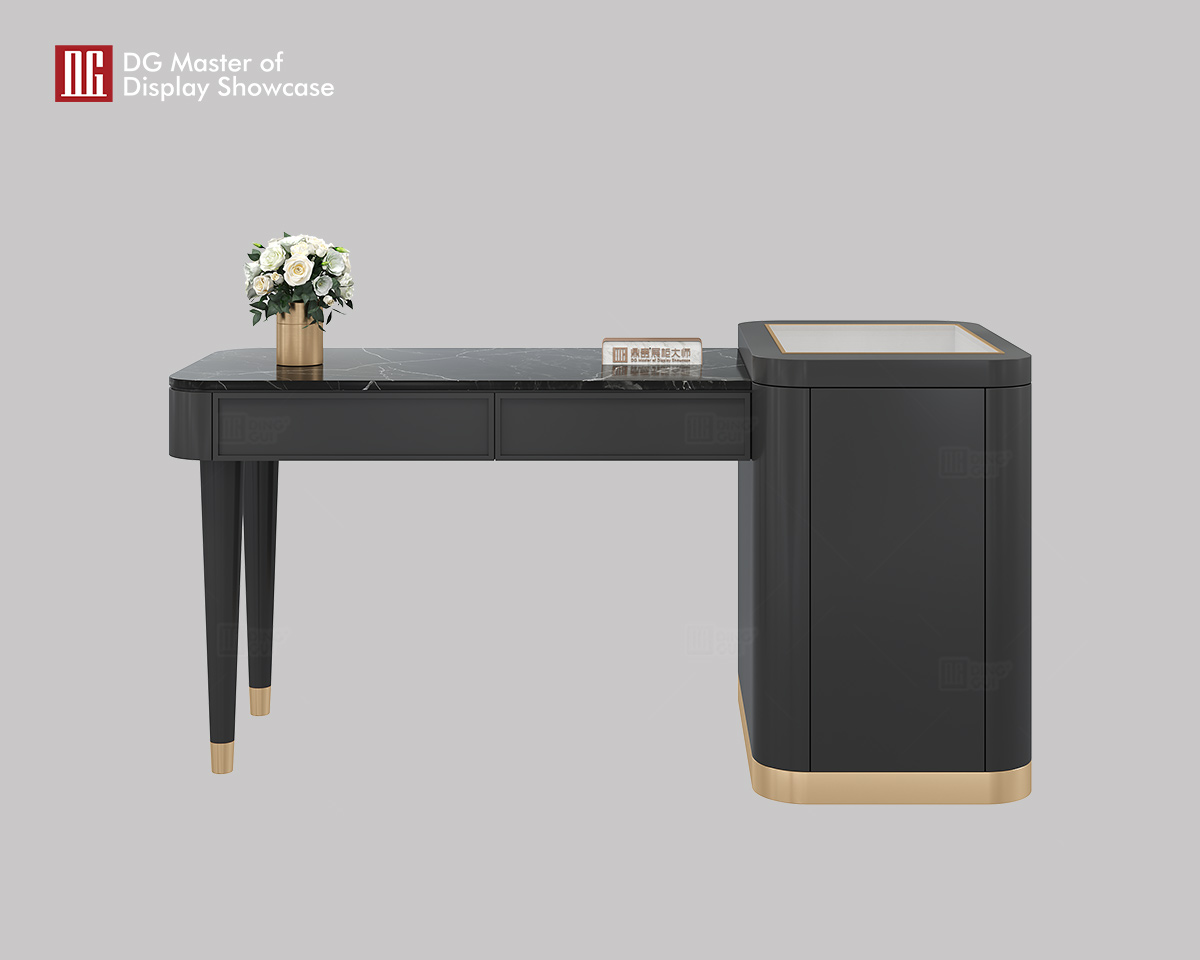 Luxury Jewelry & Watch Experience Table - Elegant Display & Functionality 6