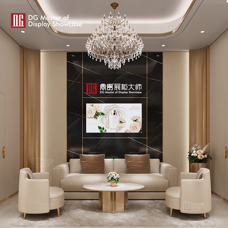 Custom jewellery shop furniture design wholesale Manufacturer | DG Display Showcase 5
