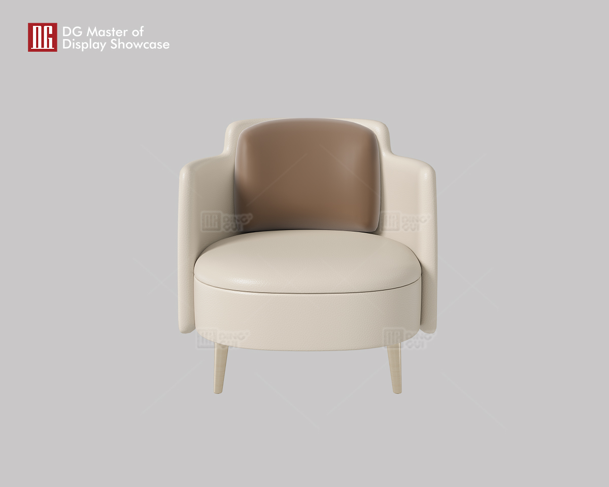 DG Display Showcase Νέα Πολυτελής Δερμάτινη Πολυθρόνα Διαπραγμάτευσης 6