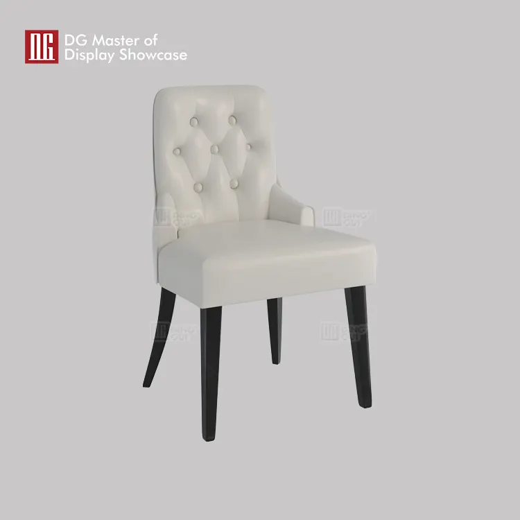 Luxurious White Leather Chair - High-End Comfort & Style 2