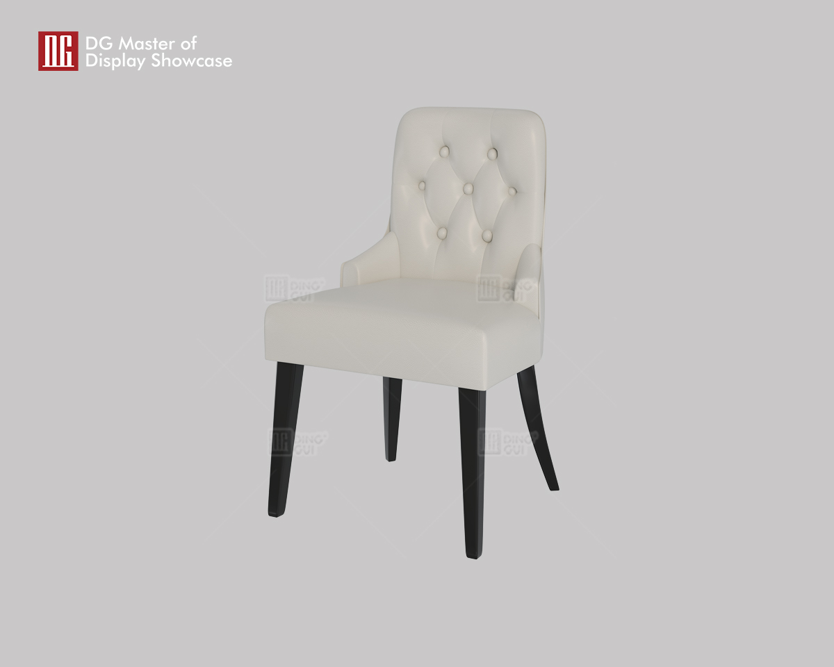 Luxurious White Leather Chair - High-End Comfort & Style 8