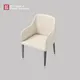Luxury Beige Leather Chair: Modern Elegance & Comfort 4