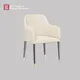 Luxury Beige Leather Chair: Modern Elegance & Comfort 2