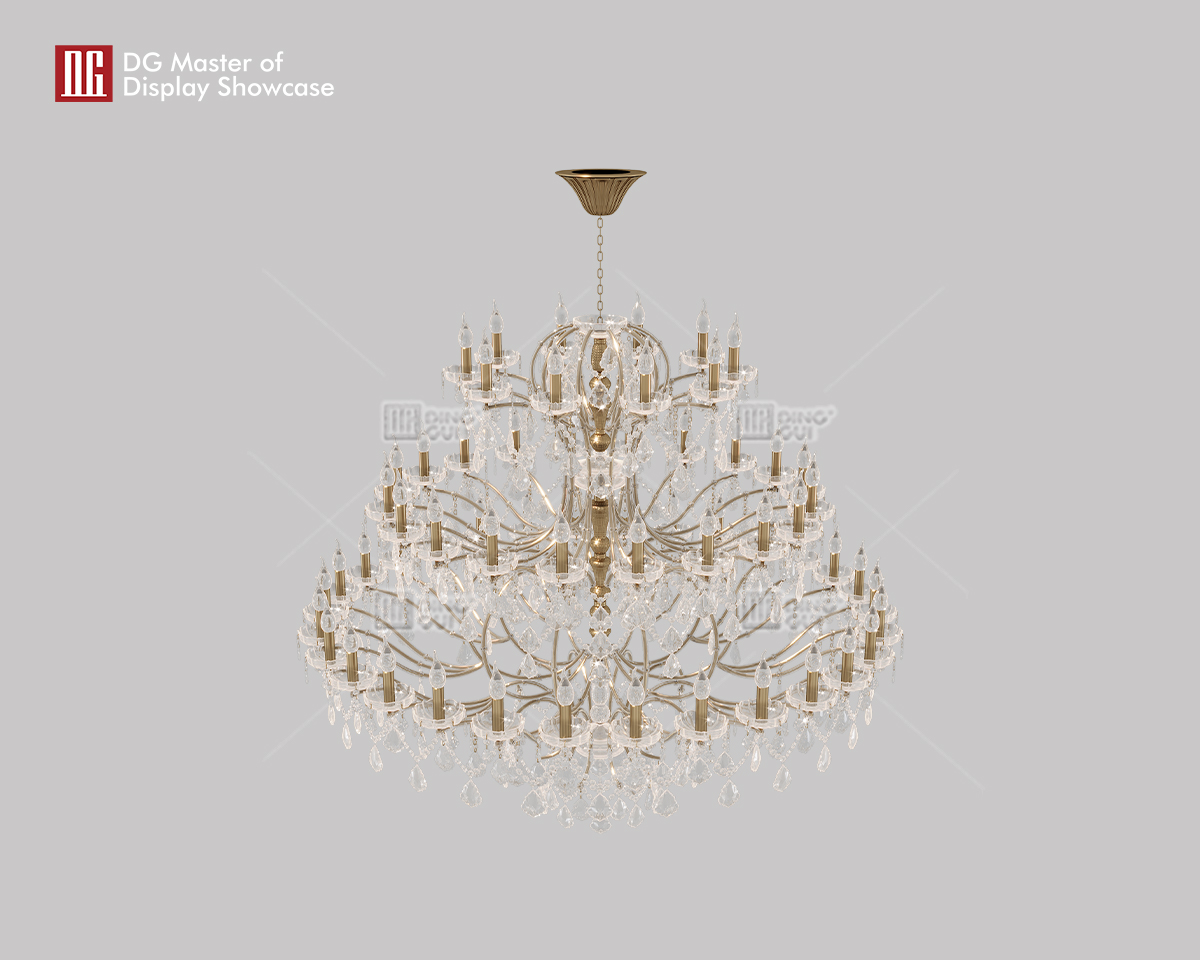 DG Display Showcase Luxury Crystal Chandelier 7