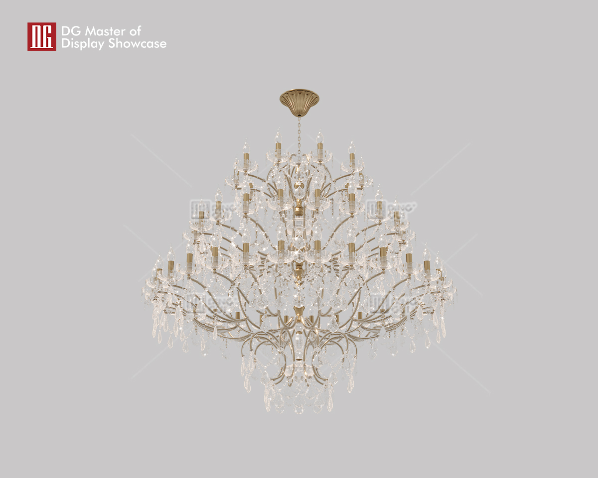 DG Display Showcase Luxury Crystal Chandelier 5