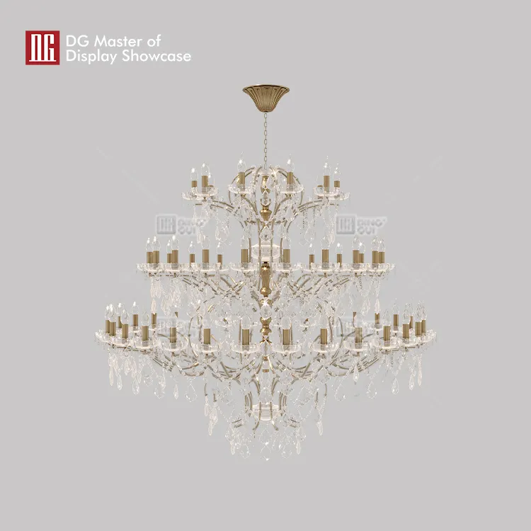 Luxury Crystal Chandelier: Modern LED Technology 2