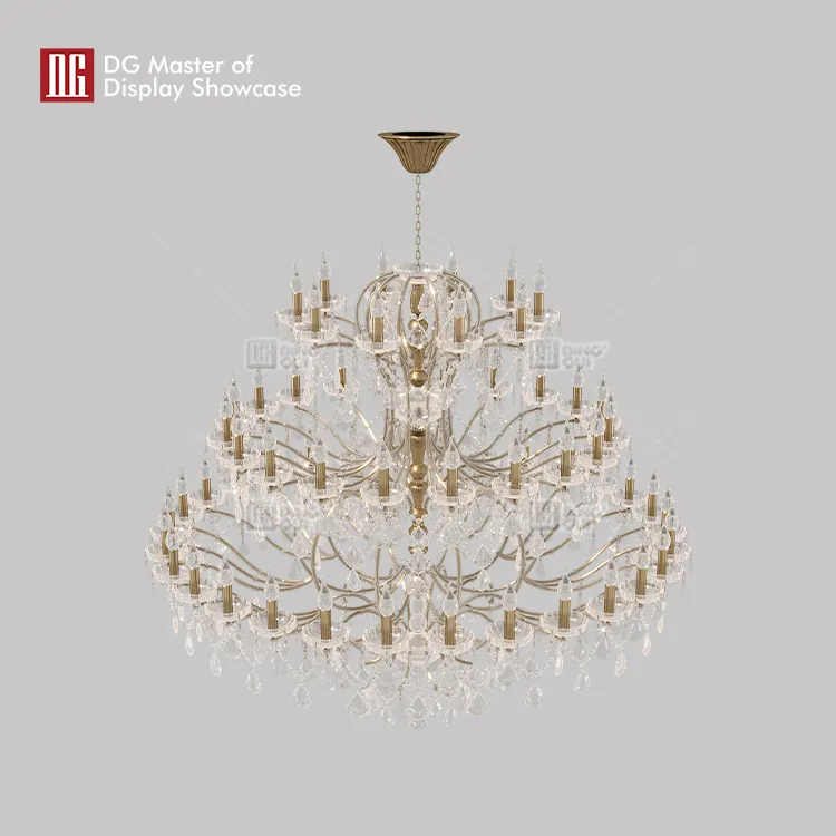 Luxury Crystal Chandelier: Modern LED Technology 3