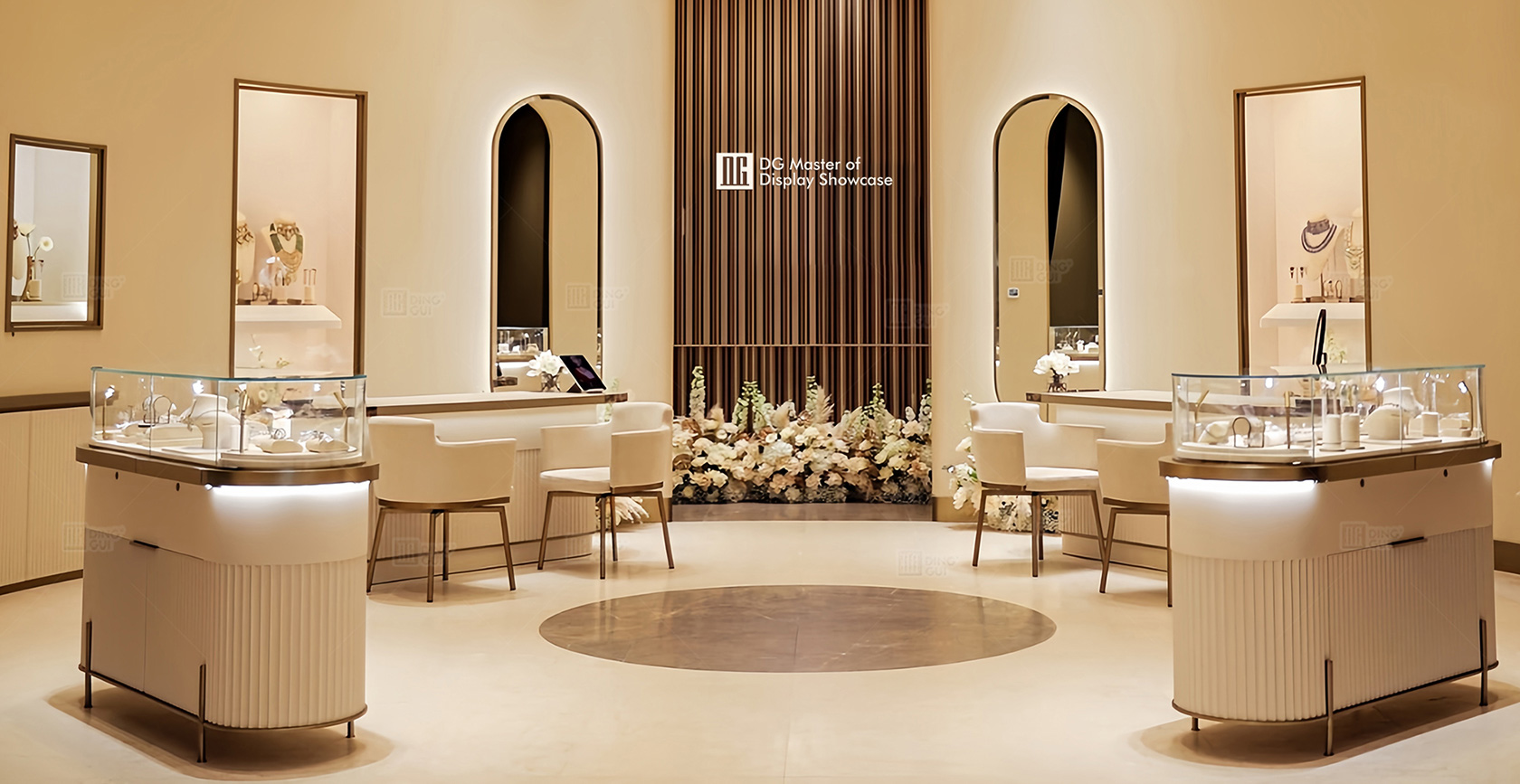 DG Display Showcase Helps South Asian Luxury Jewelry Brand Achieve Global Expansion 1