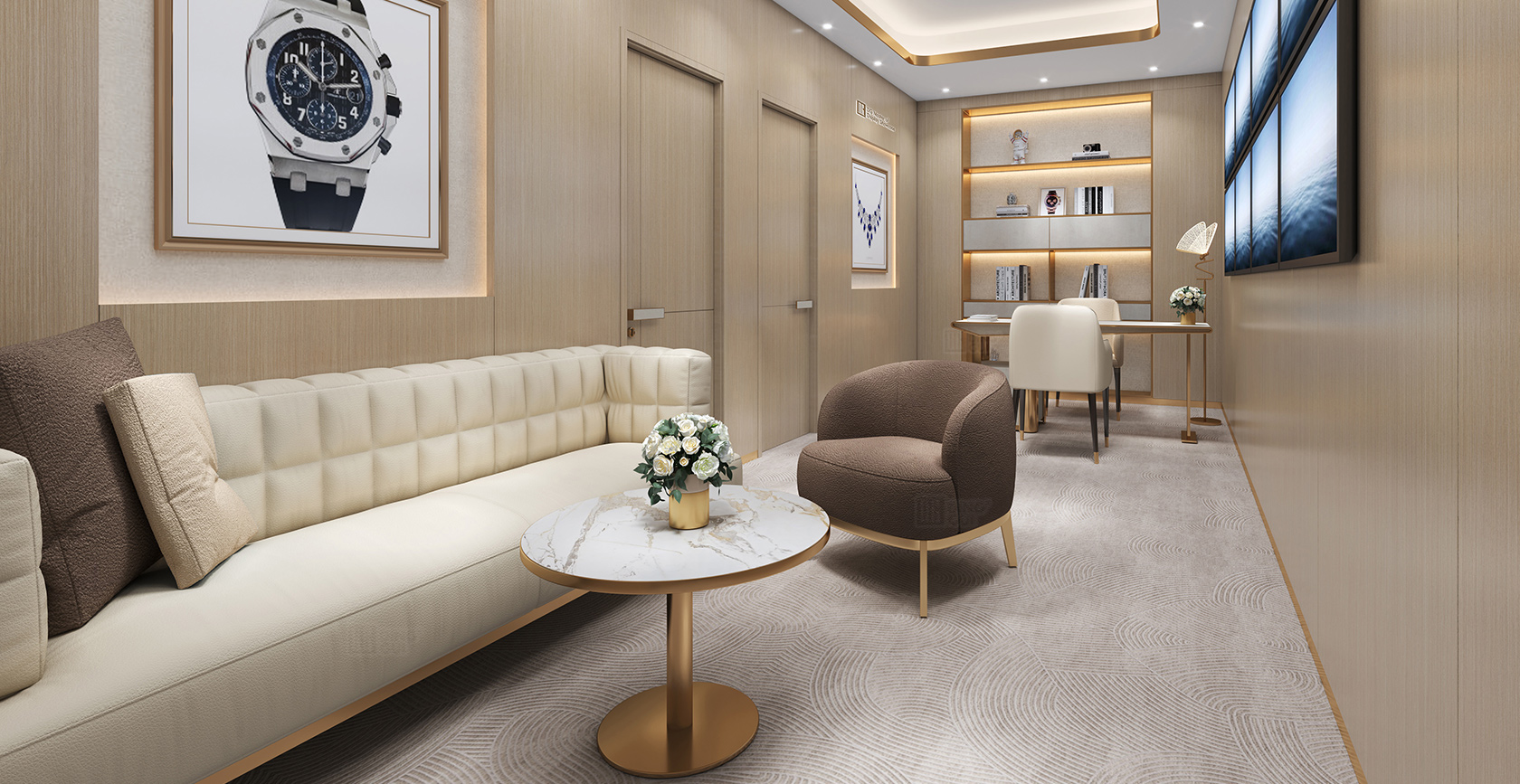 DG Display Showcase Helps Jewelry and Watch Brands Collection Store Achieve a Revitalizing Upgrade 4