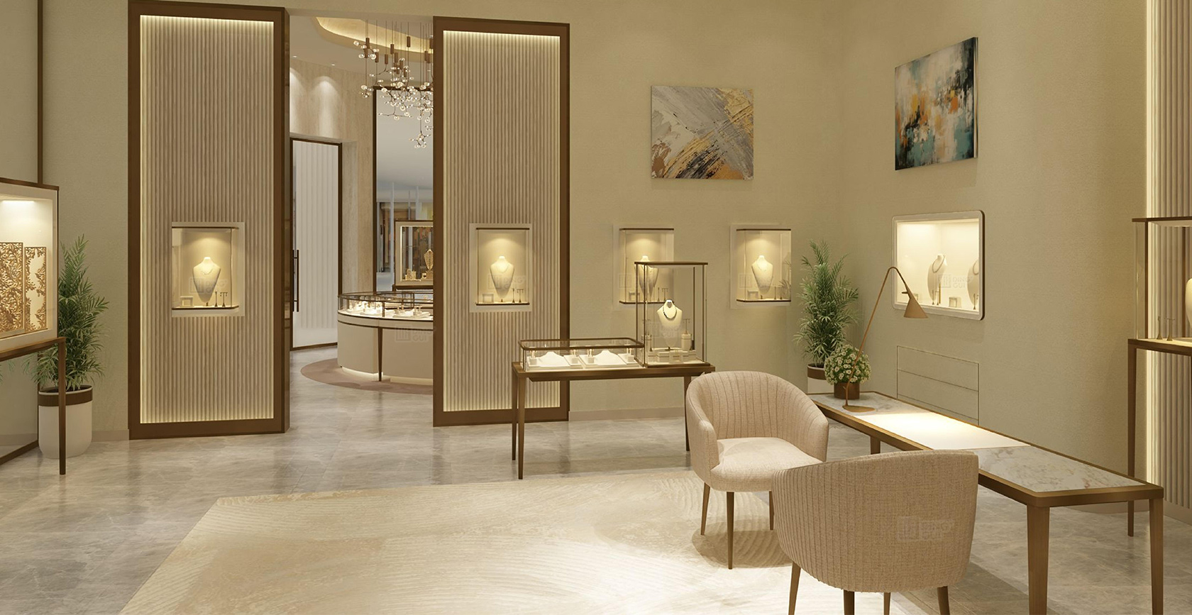 Luxury Jewelry Chain Middle East Project One-Stop Solution 2