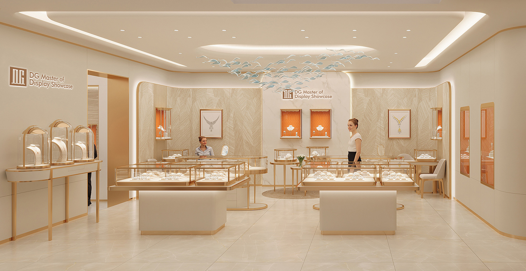 Secure Hong Kong Jewellery Show 5C608! DG invites you to explore endless possibilities in jewellery display 1