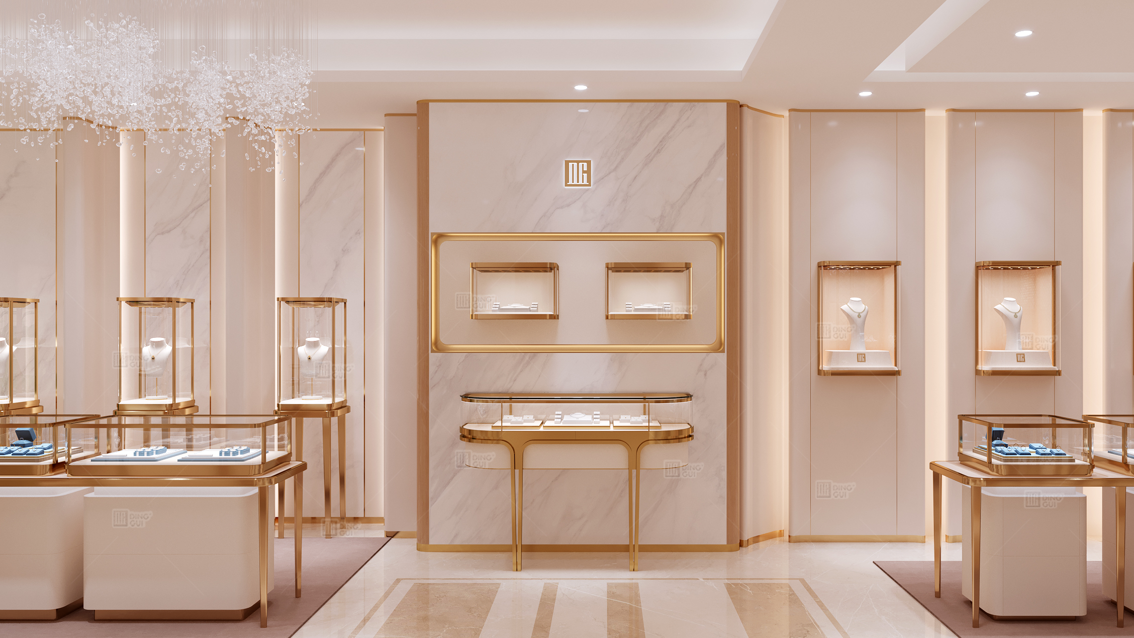 The Seamless Beauty: DG Display Showcase’s Exploration and Innovation in Glass Craftsmanship 2