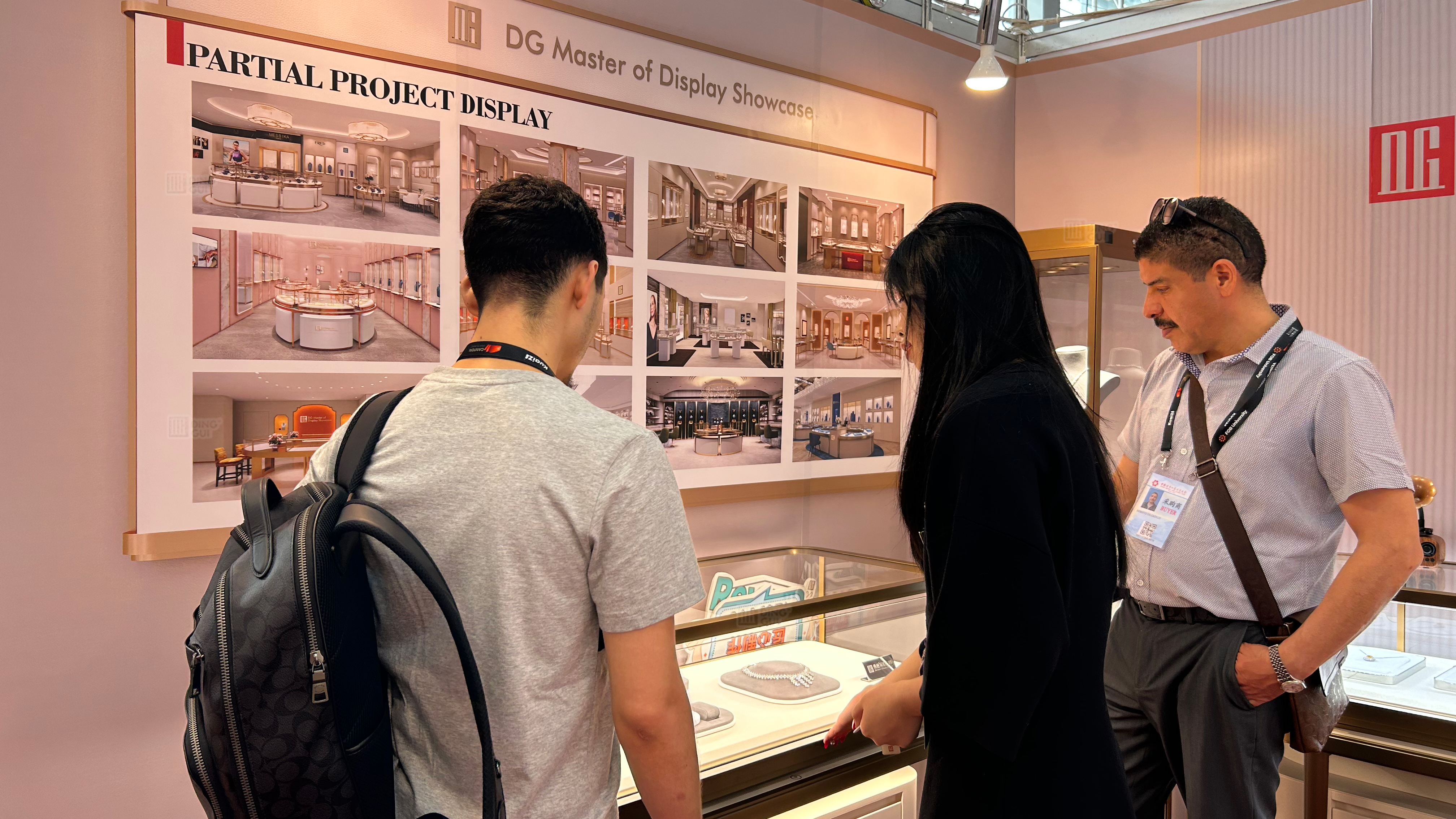 Surge in Client Follow-ups, Deep Resonance with Display Cabinets— DG's booth 9.3L06 sees a surge in attention 1