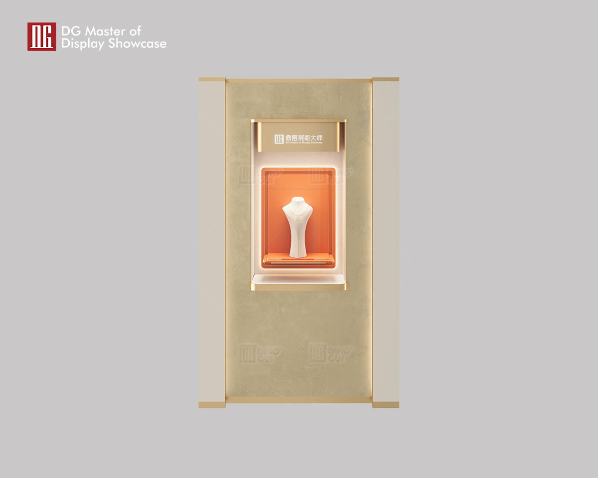 How Do Luxury Jewelry Brands Choose Display Cases? This Luxurious Built-in Jewelry Display Case Has the Answer! 1