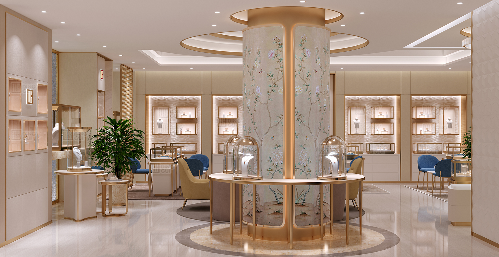 Sieraden en liefde gaan hand in hand: DG Custom Showcase-ontwerpen op maat voor u 1