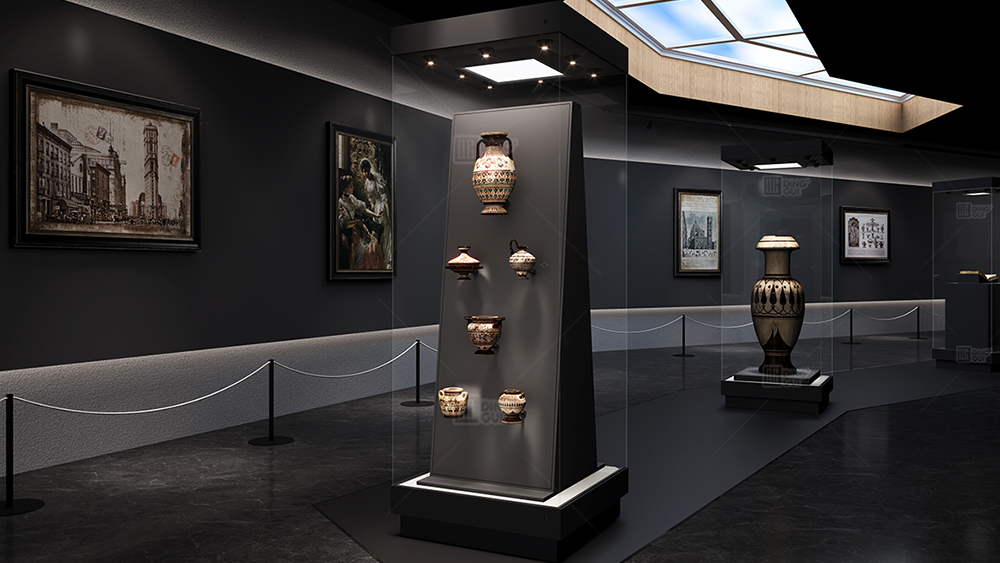 Museum display showcase track lights: how to flexibly adjust and accurately angle 2