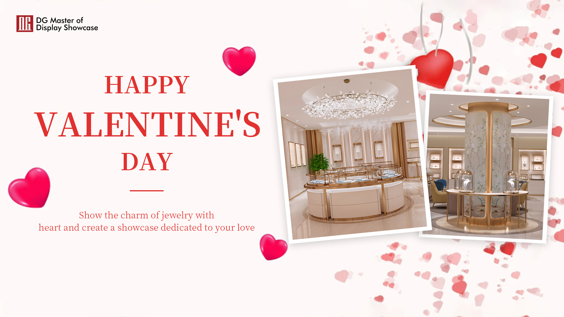 Sieraden en liefde gaan hand in hand: DG Custom Showcase-ontwerpen op maat voor u 2