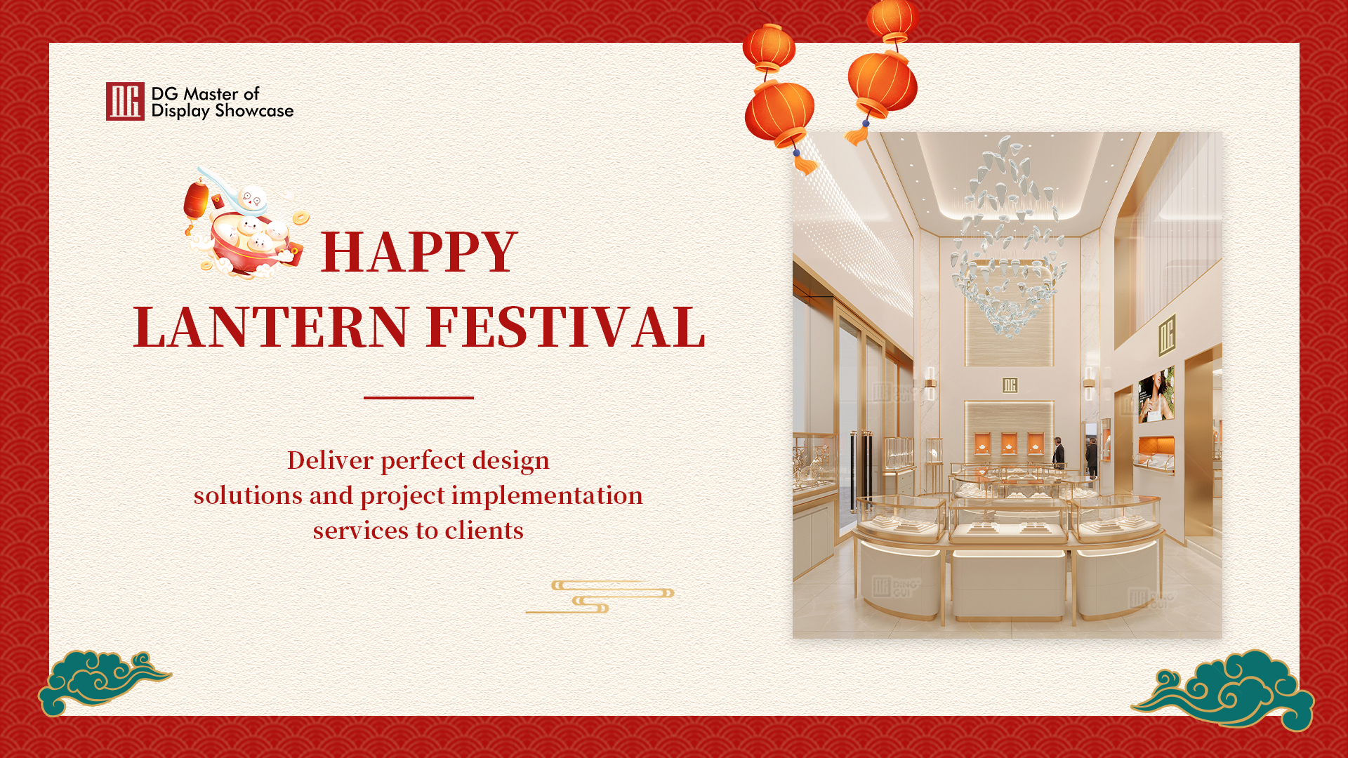 Lanternefestival: DG Display Showcase lyser op i dine smykkedrømme! 1