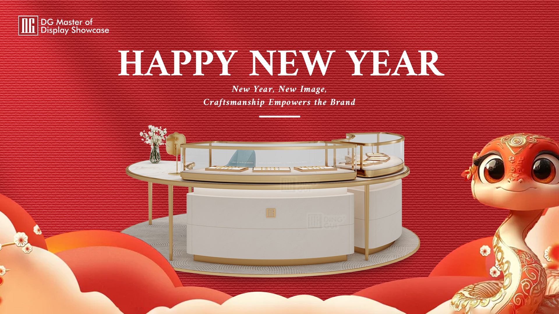 Welcoming 2025: Crafting the Future of Jewelry with DG Display Showcase 1