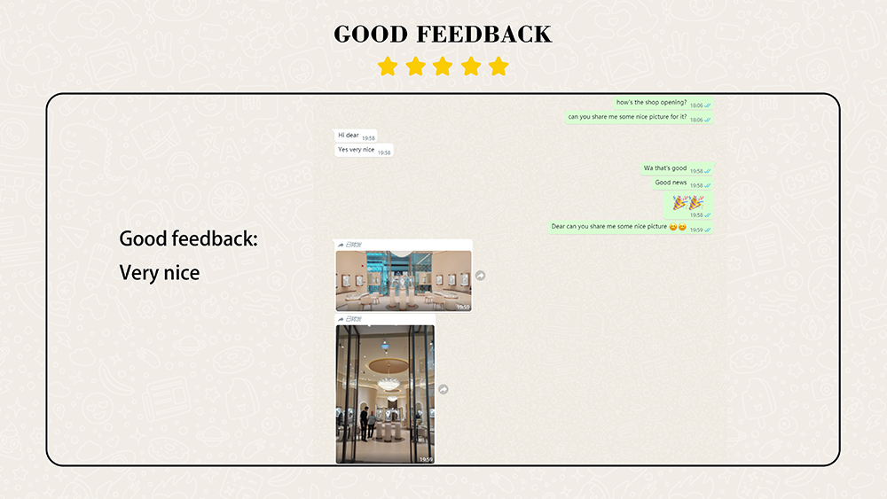 Waarom geven klanten de voorkeur aan DG Display Showcase? 3