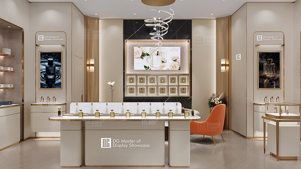 DG Leading the New Trend in Perfume Display Showcases 1