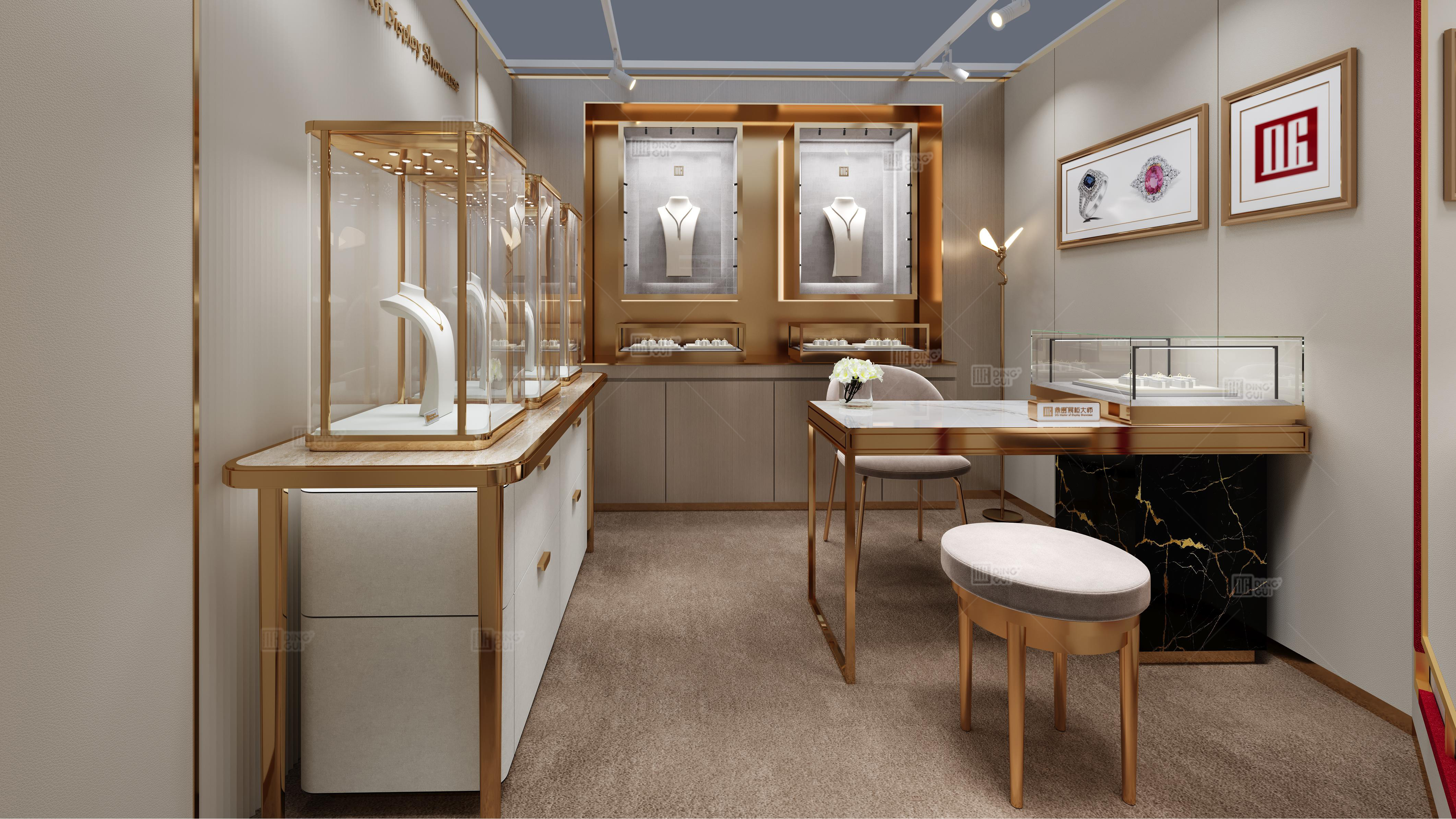 Konsten att designa smyckesmonter: DG Display Showcase framhäver ditt varumärkes briljans 2