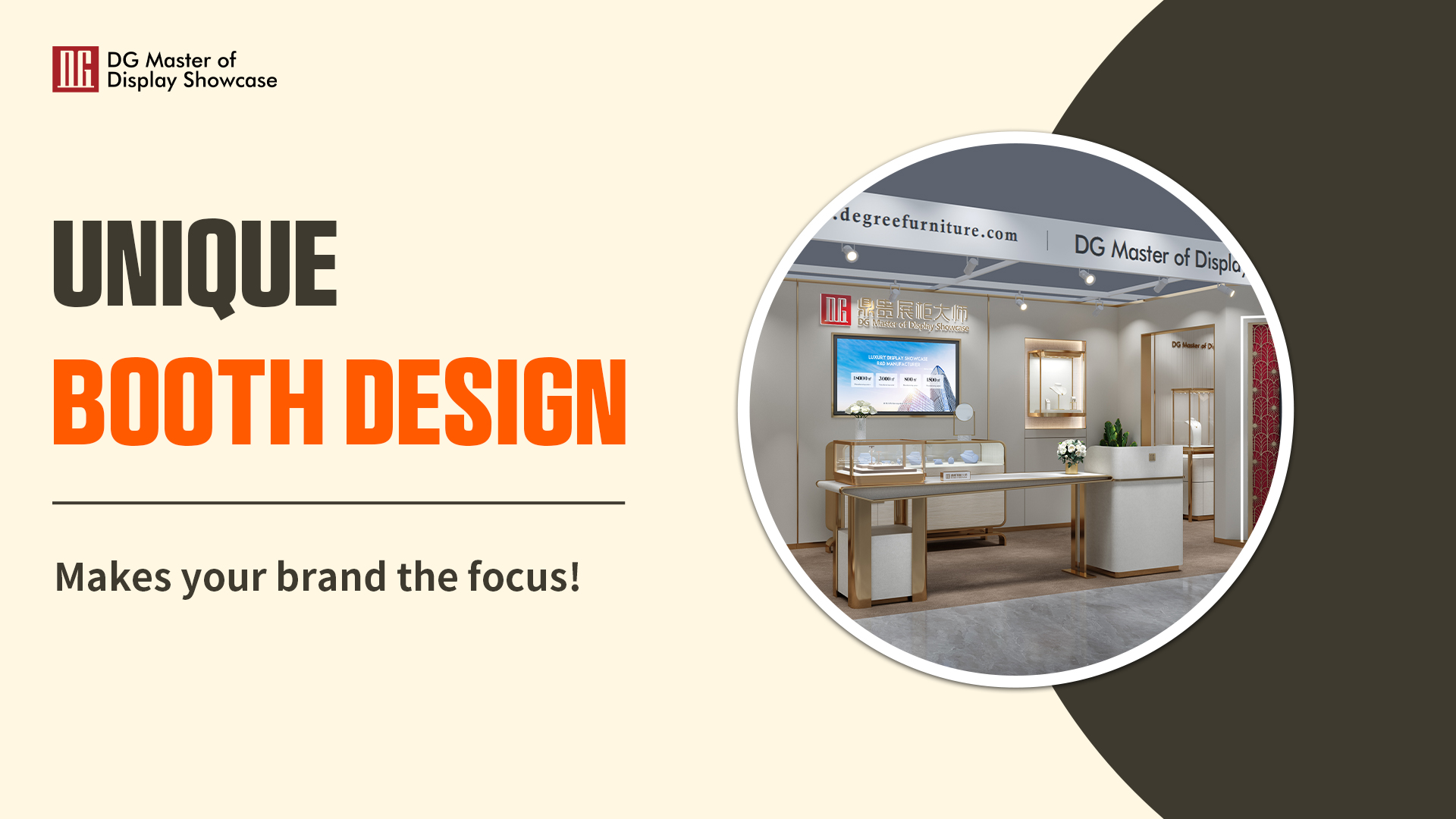 Unikal stend dizaynı markanızı diqqət mərkəzində saxlayır! 1