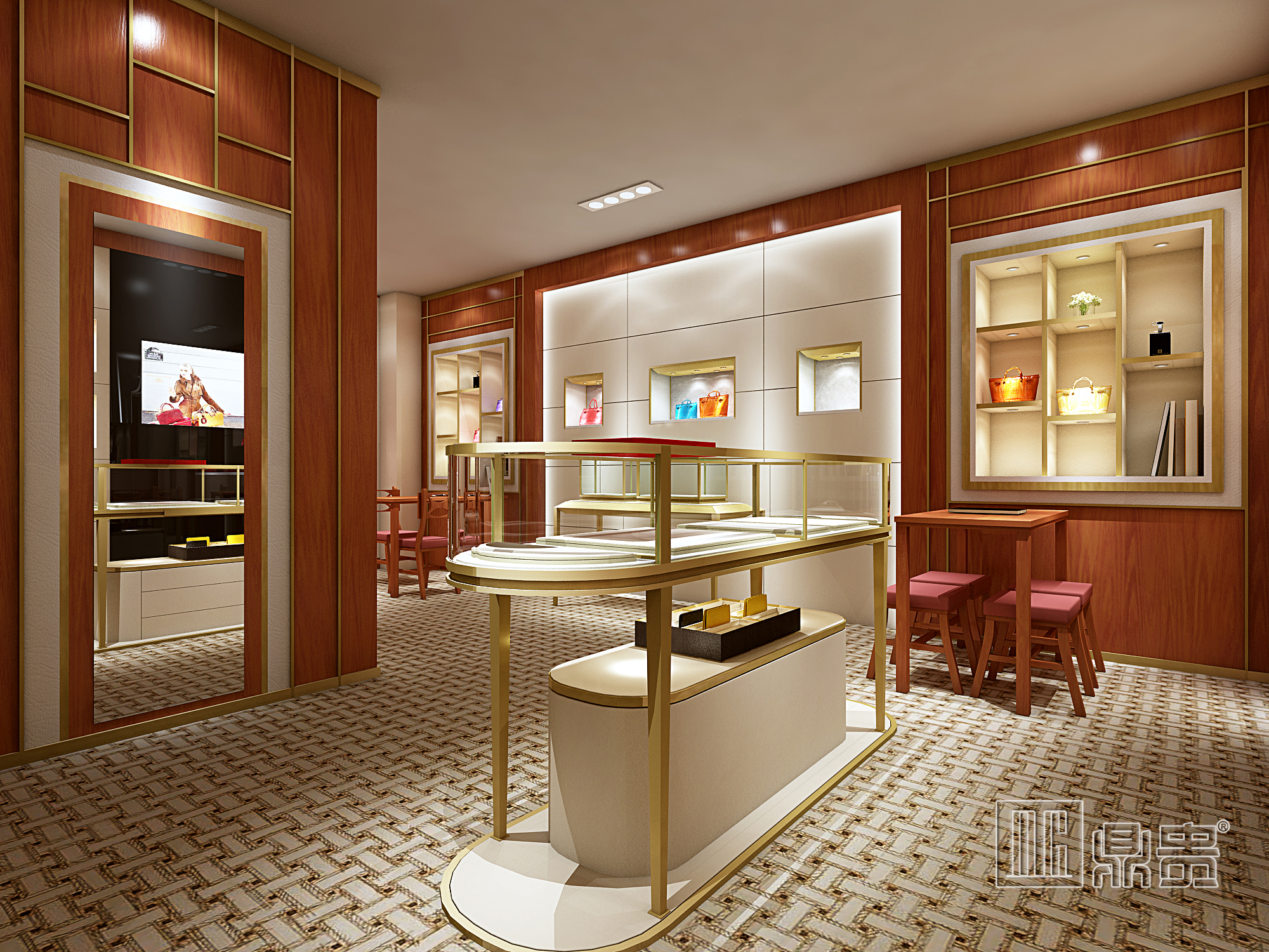  retailontwerp van luxe