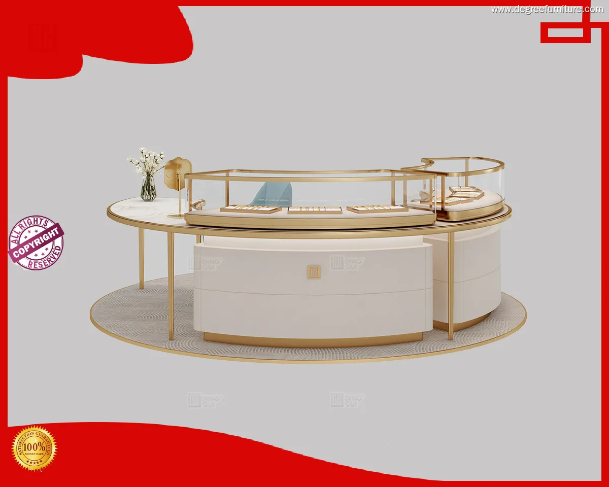 Luxury Glass Front Display Cabinet by DG Display - High-end Design & Functionality 1