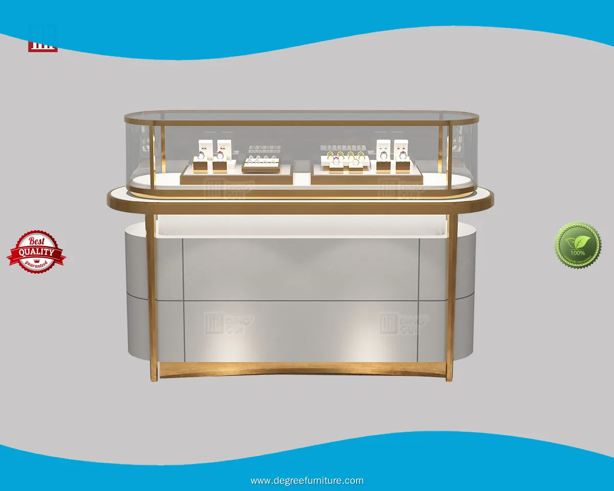 Custom kiosk display cases manufacturer Manufacturer | DG Display Showcase 1