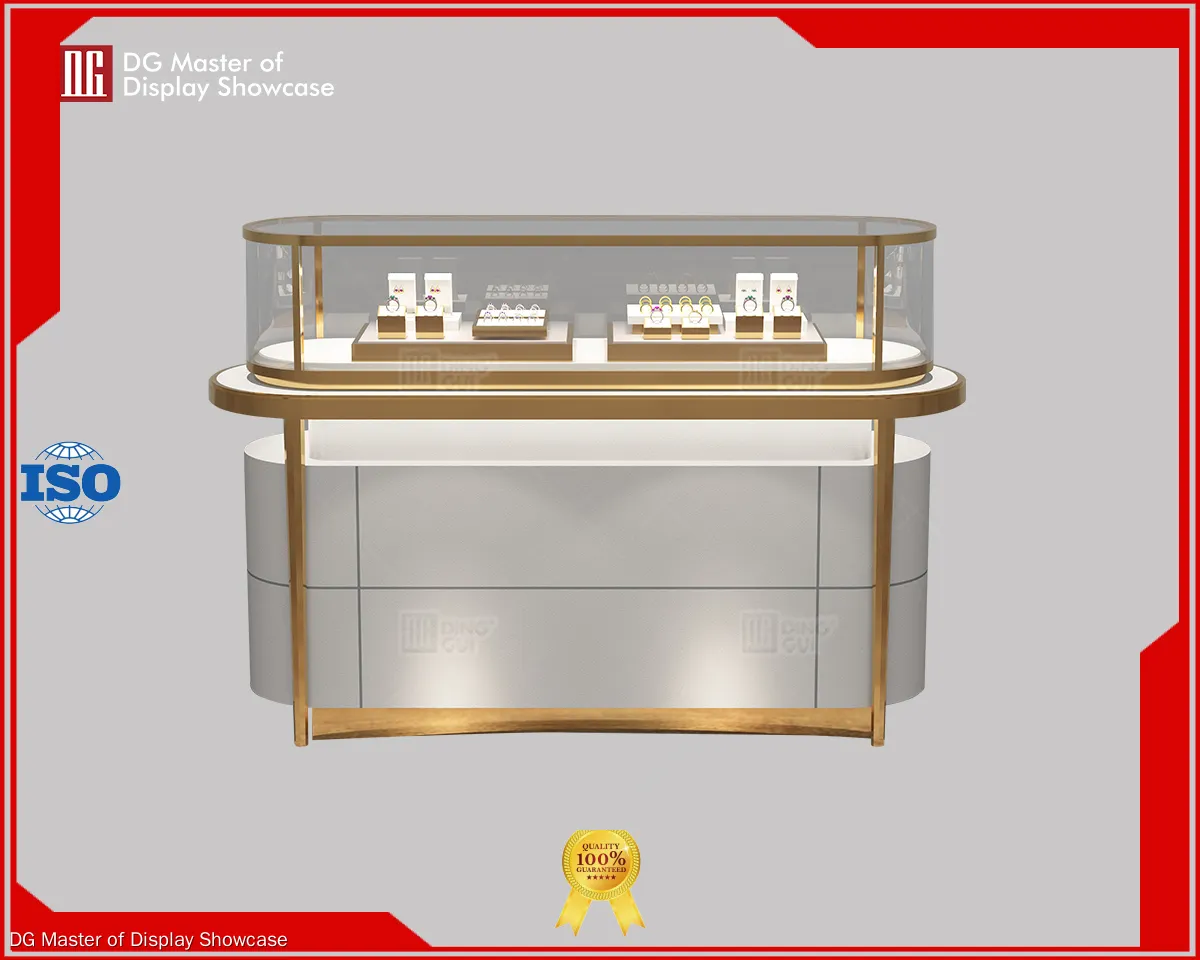 luxury modular display cases manufacturer | DG Display Showcase 1