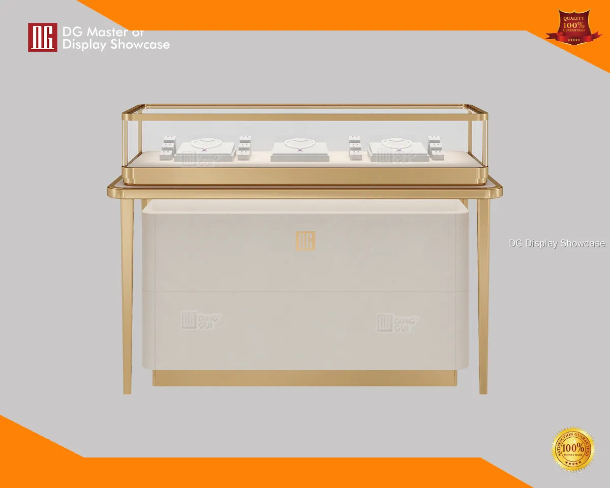 DG's Assemblable Jewelry Display Showcase: Innovative Design, Easy Assembly & Transport, Durable & Reusable 1