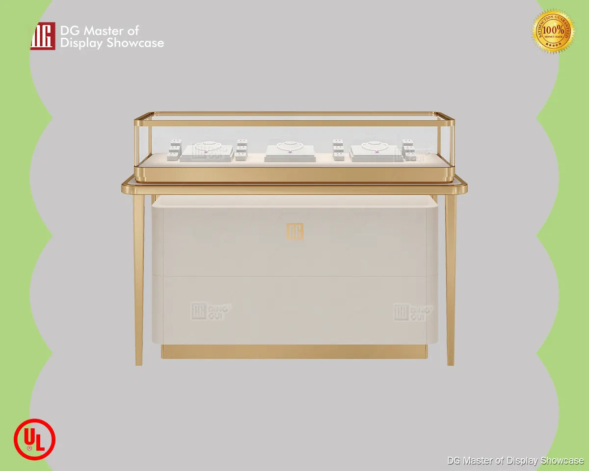 Detachable Jewelry & Watch Display Showcase - Easy Assembly, Space-saving, Durable 1